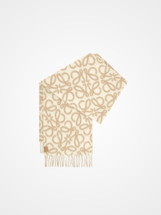 Anagram Scarf In Alpaca & Wool Blend