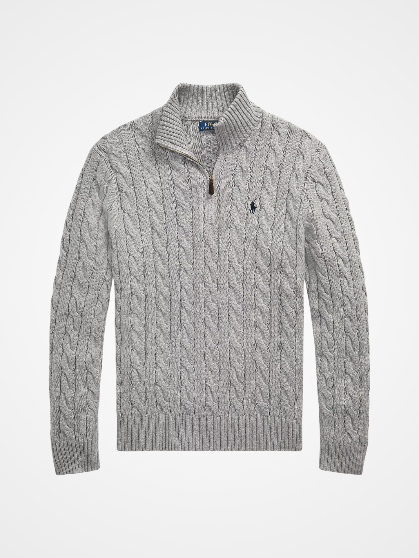 Classic Cable-Knit Cotton Sweater