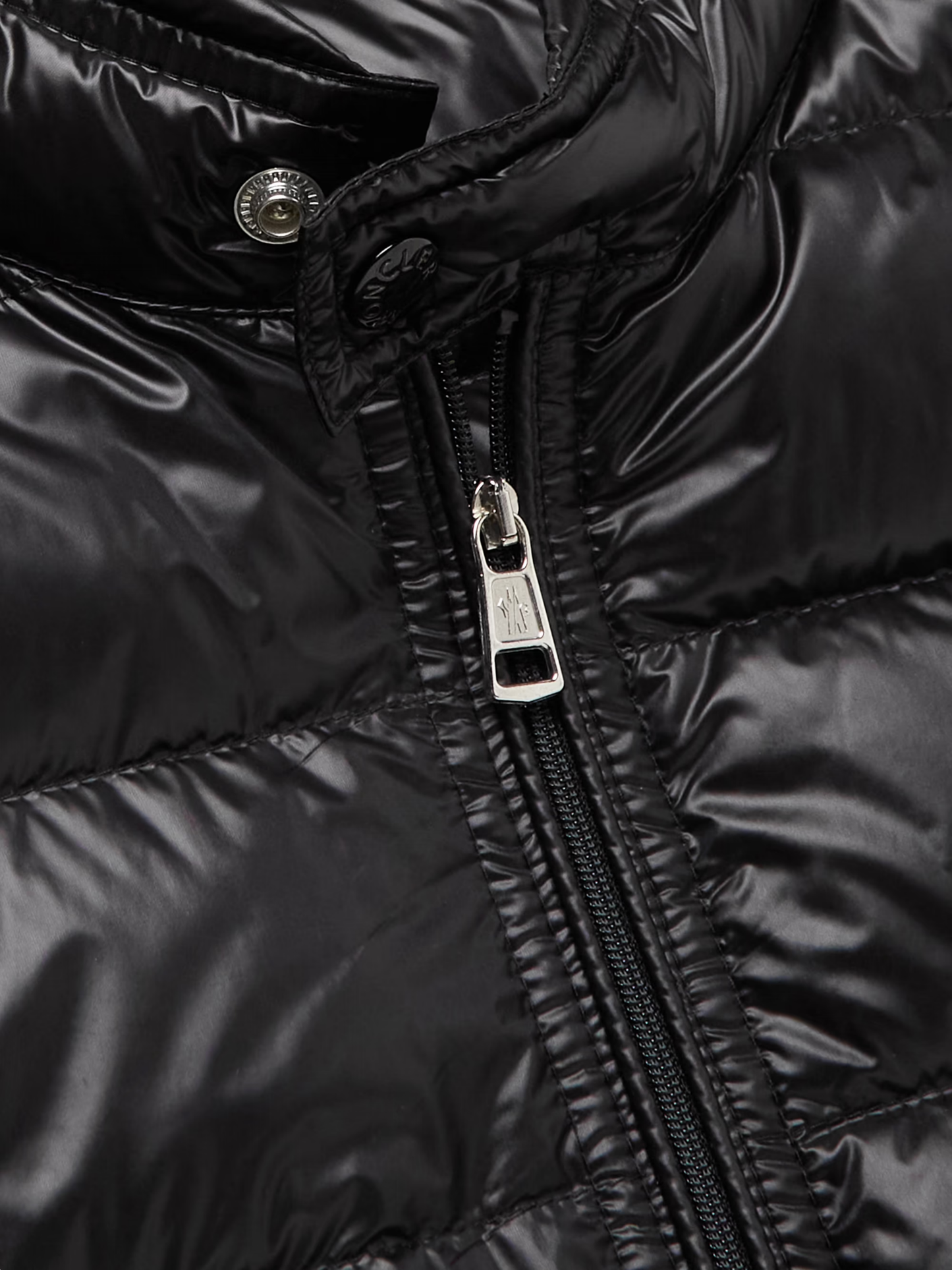 Glossy Shell Down Gilet