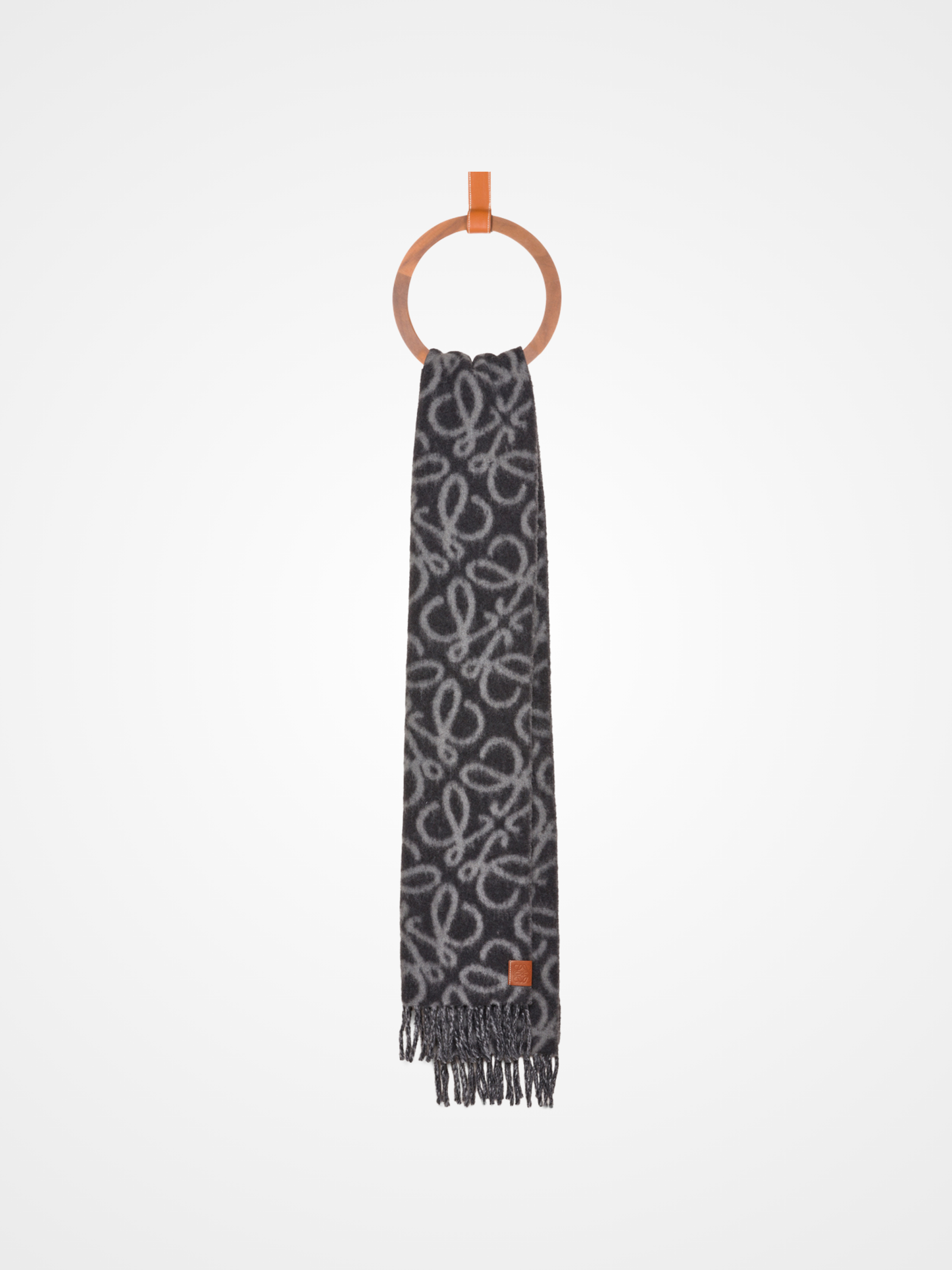 Anagram Scarf In Alpaca & Wool Blend
