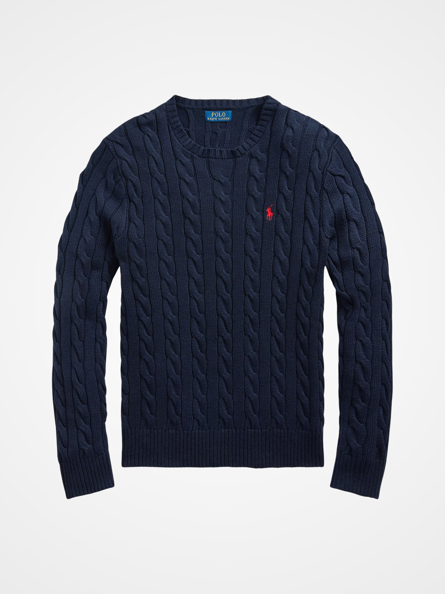 Classic Cable-Knit Cotton Sweater